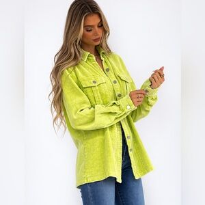 Corduroy Shirt Jacket